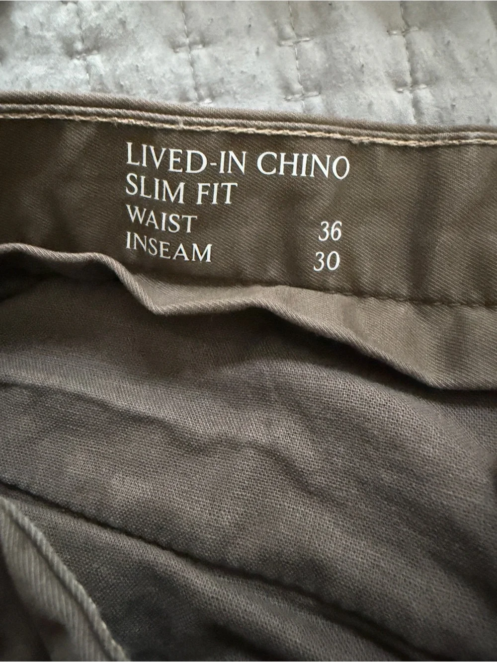 Men's Brown Chino Pants